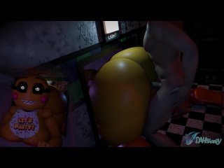 toy chica trapped in vent [dahsharky]
